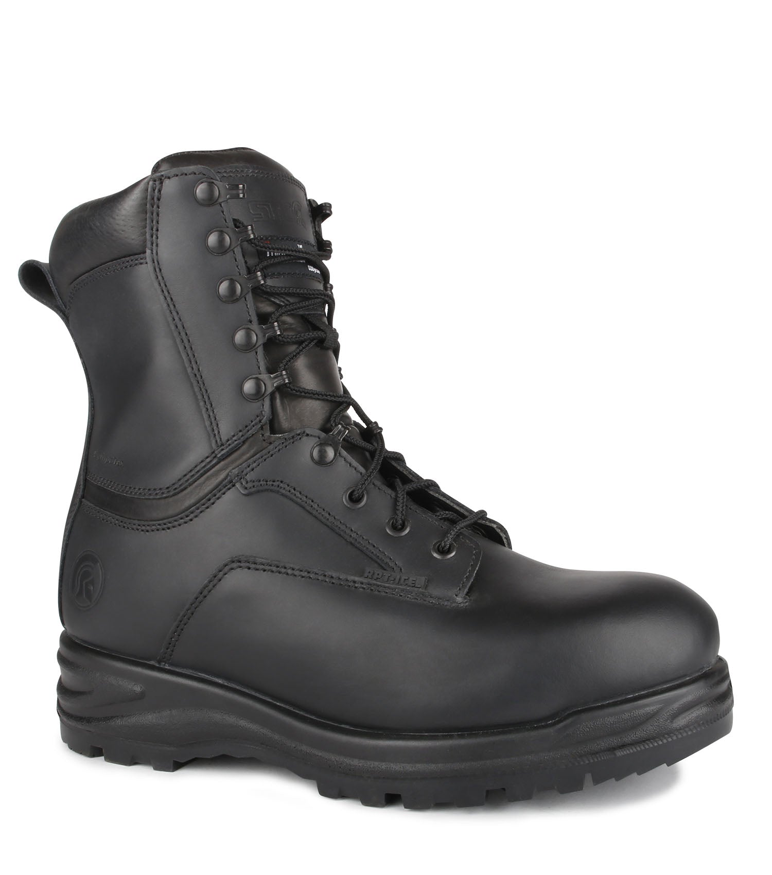 ER Black 8 Insulated Waterproof Leather Tactical Boots