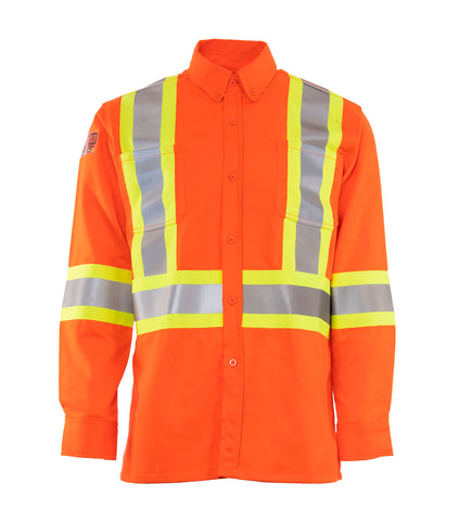 Smart, Orange | Electric Arc Resistance Hight-visibility Coverall