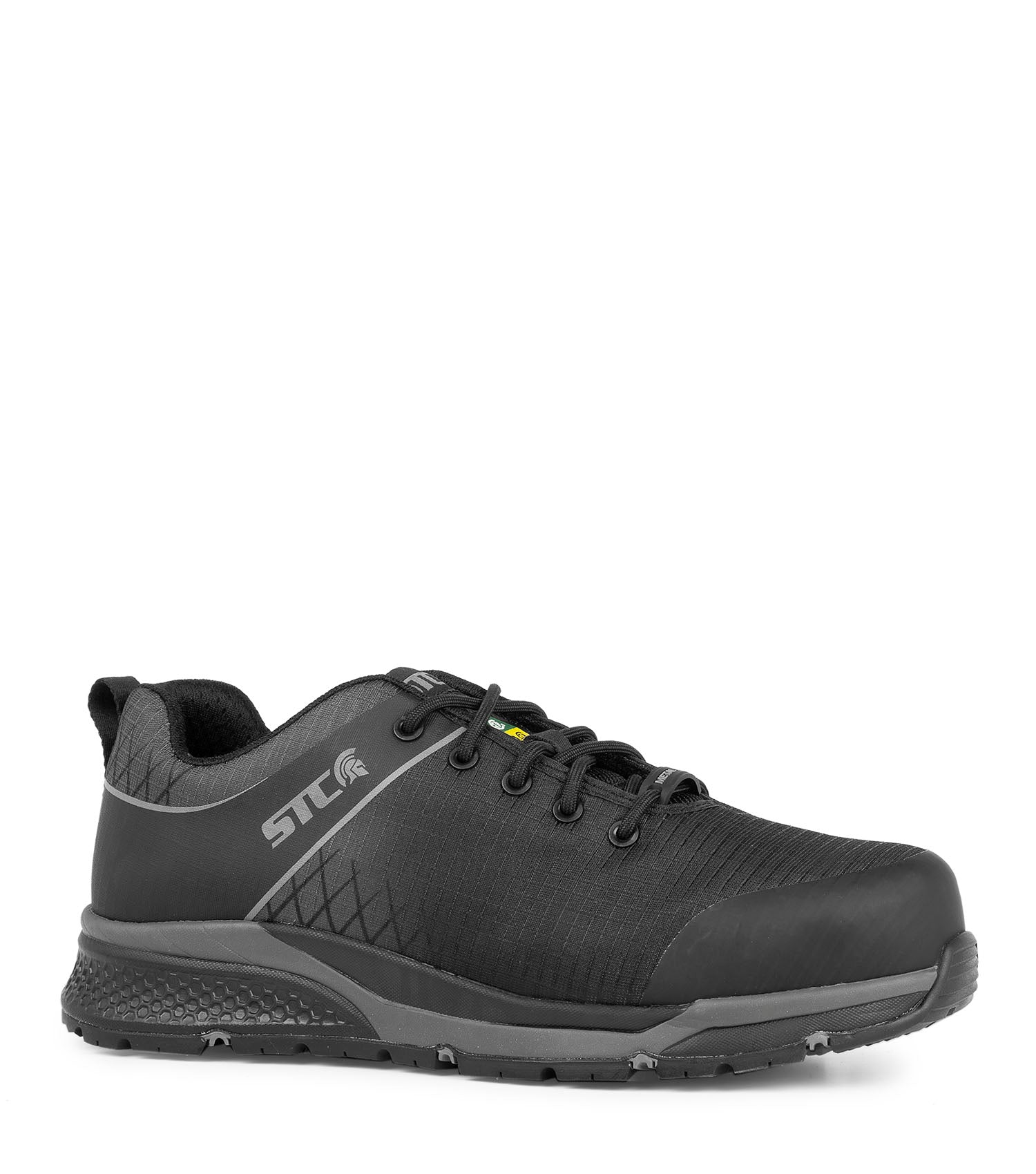 Trainer SD, Black Grey Athletic CSA SD Work Shoes Metal Free