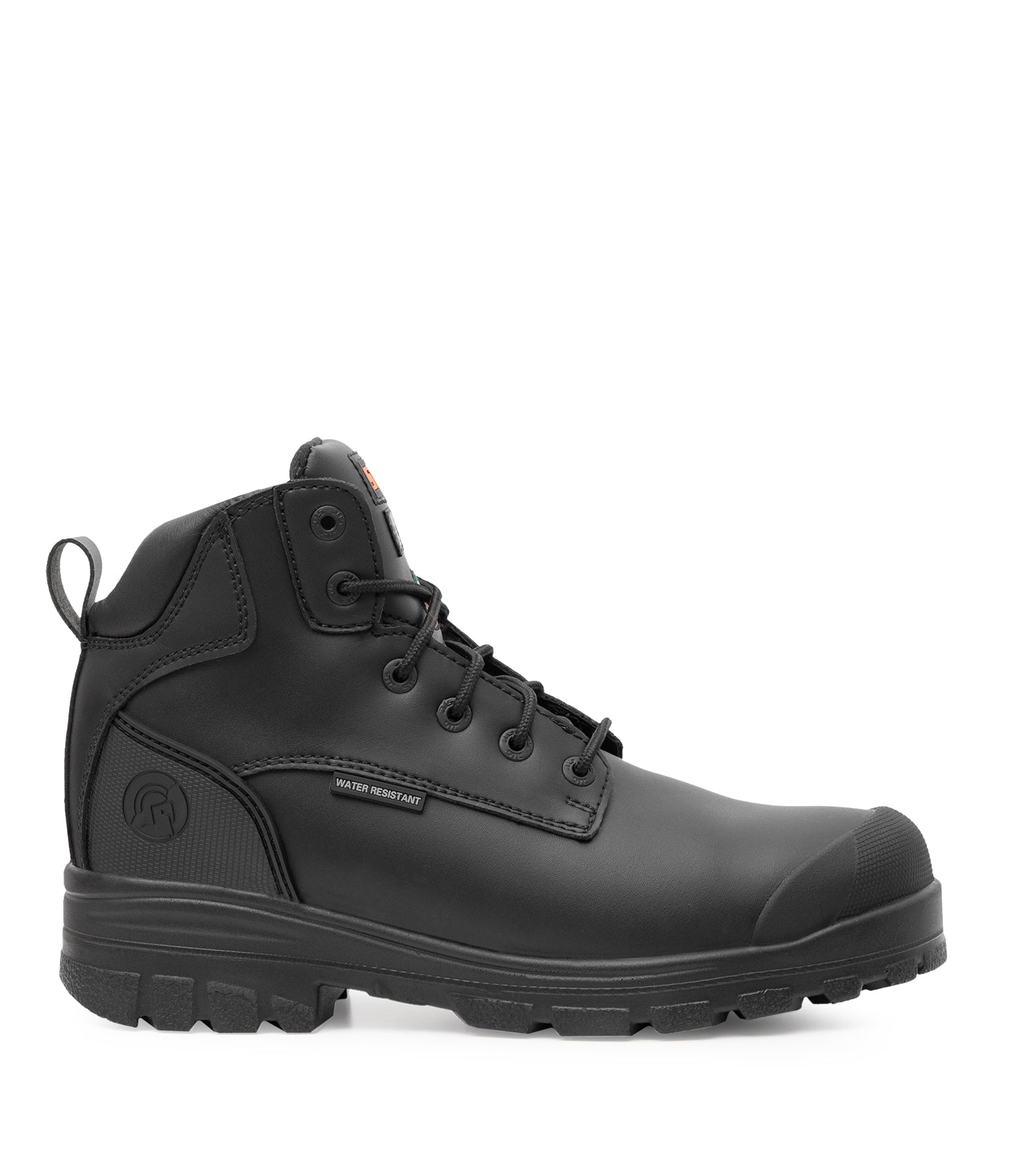 Trump, Black | 6” Vegan Microfiber Work Boots
