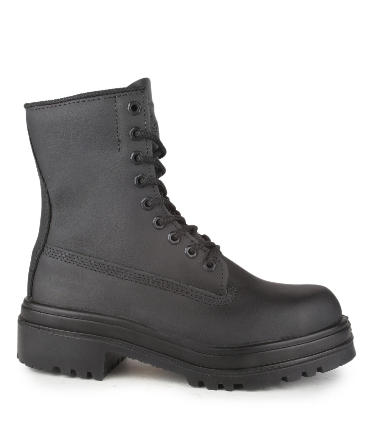 Blitz, Black | 8" Leather Work Boots | Vibram TC4+