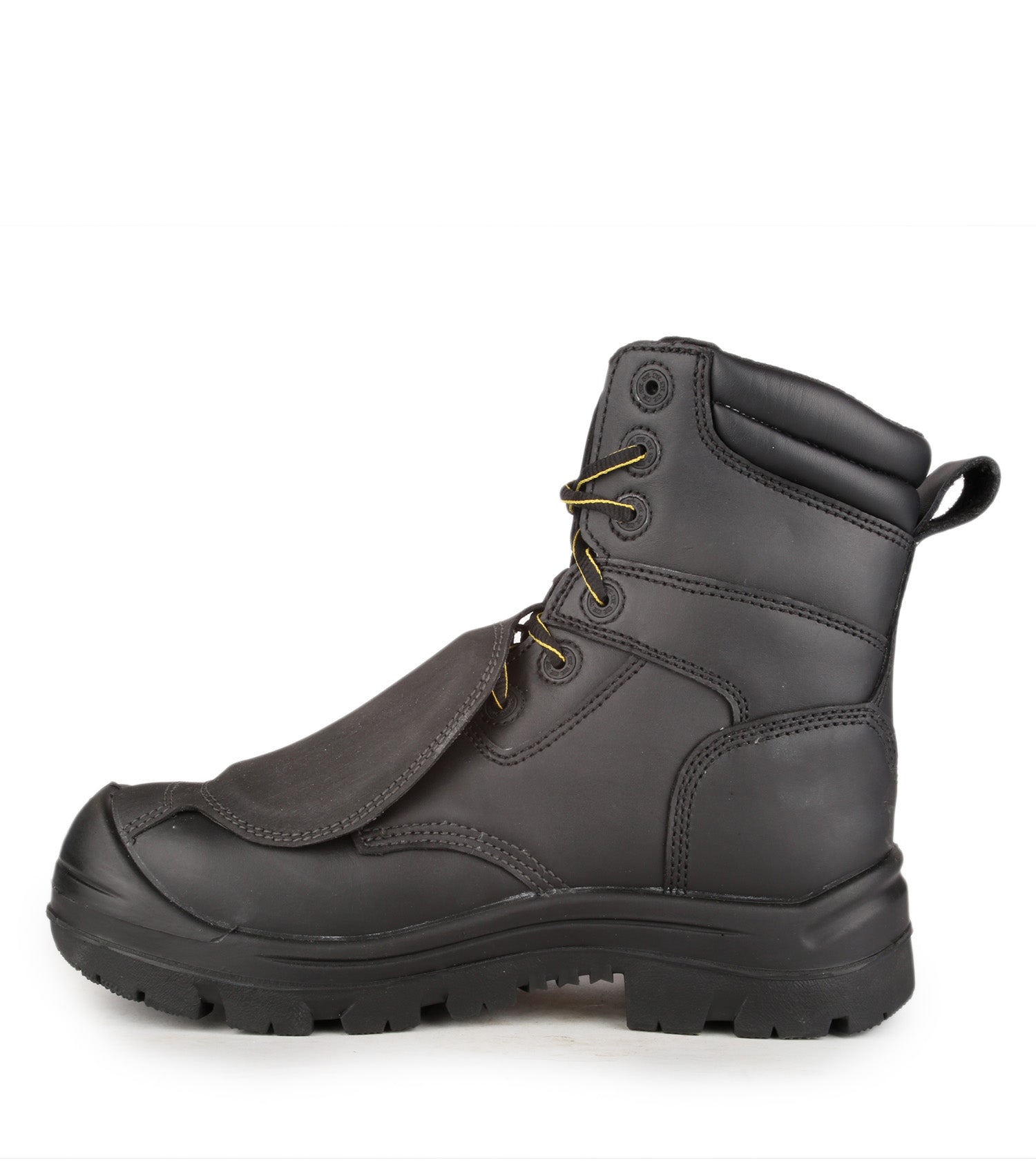 Alloy, Black | 8'' Work Boots with External Metguard | Vibram TC4+