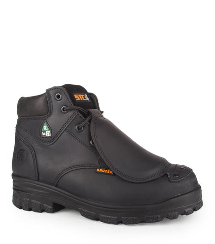 Alarm, Black | 6" Metal Free Leather Work Boots | Vibram TC4+