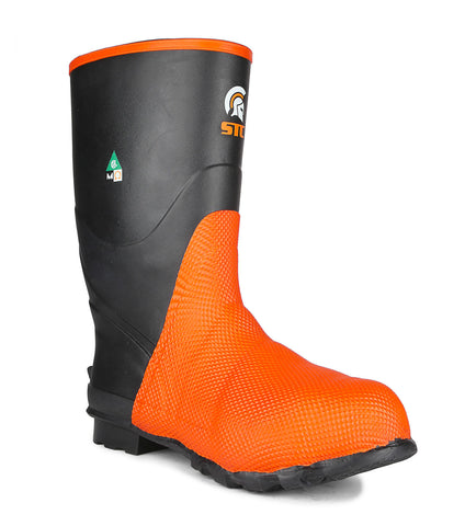 Alloy, Black | 8'' Work Boots with External Metguard | Vibram TC4+