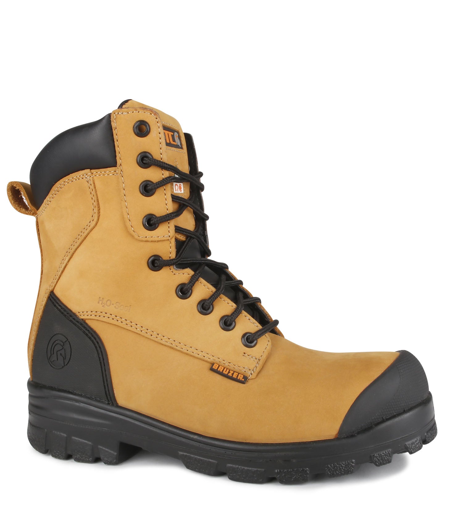 Master, Tan | Bottes de travail 8'' en cuir nubuck