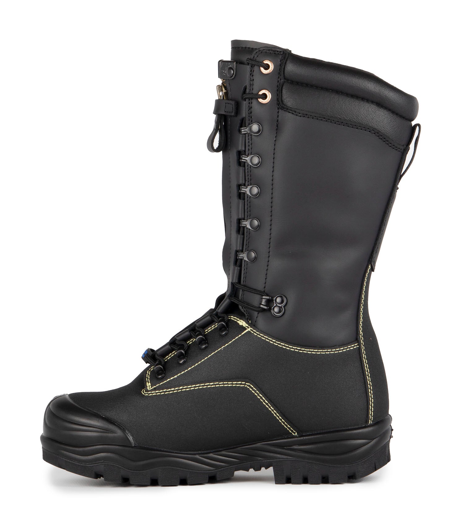 Granite, Black | 14'' Mining Boots | Flexible Metguard Protection