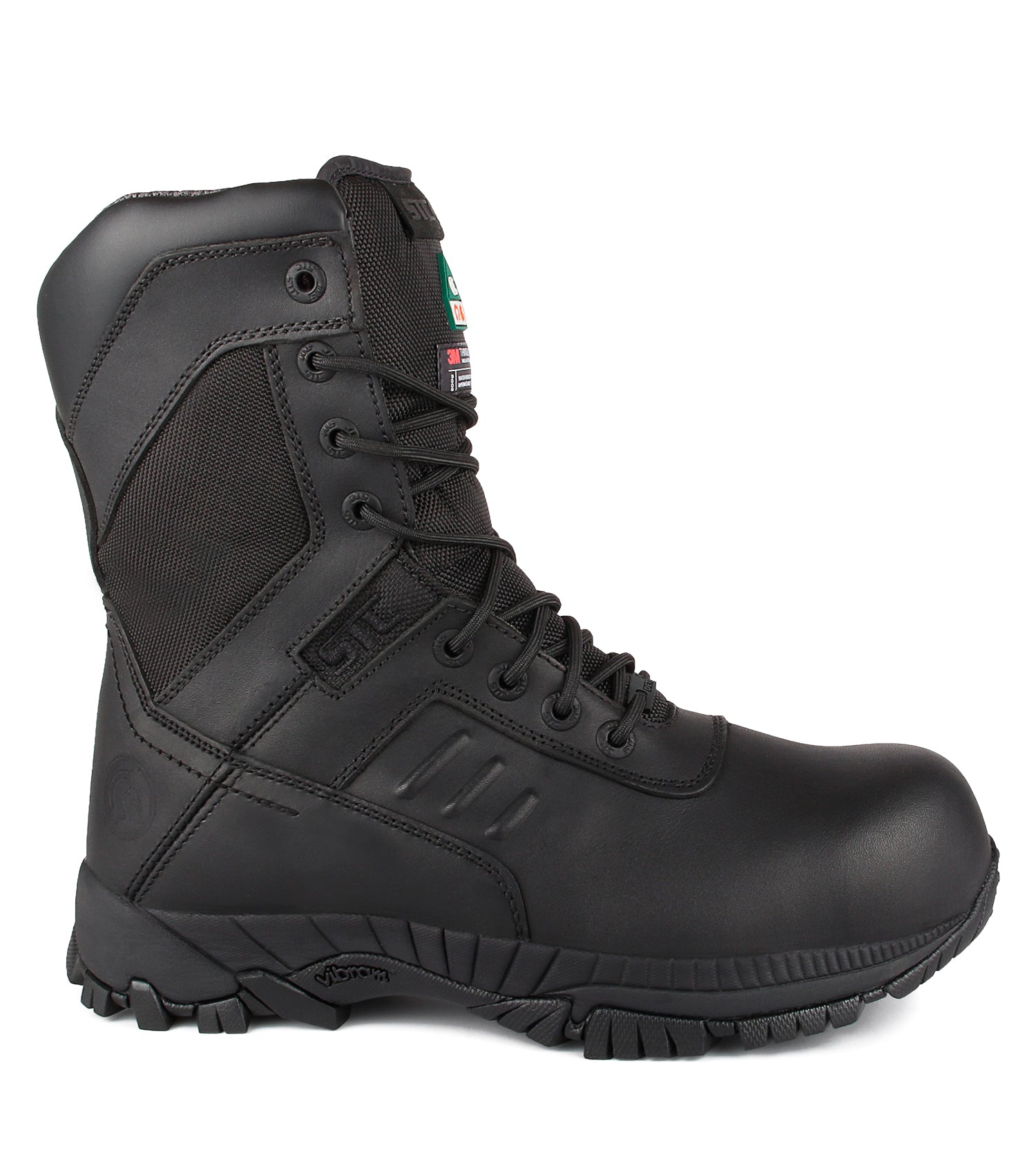 Tactik, Noir | Bottes tactiques imperméables 8" CSA ESR | Vibram TC4+