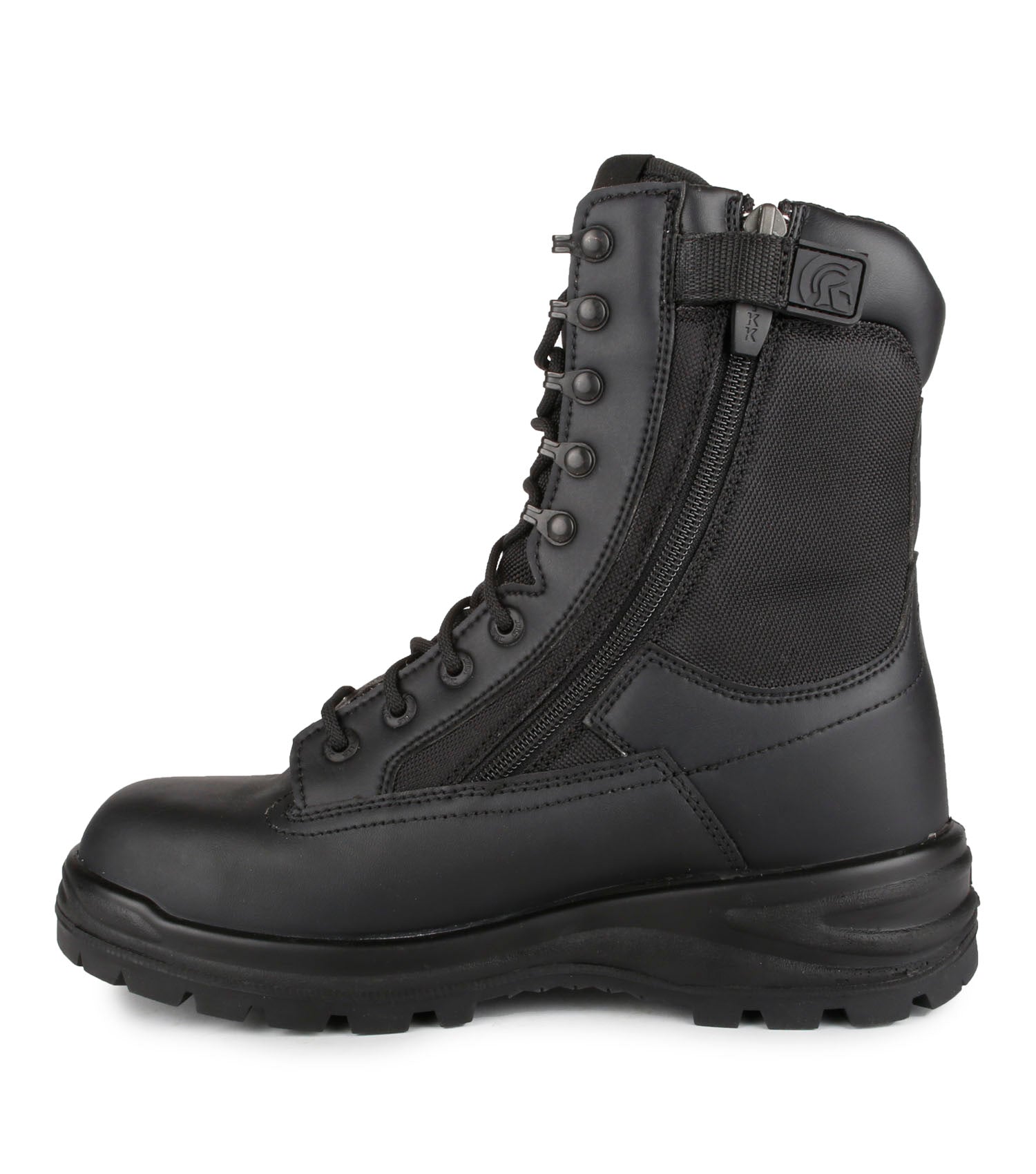 911, Noir | Bottes tactiques 8" imperméables cuir / nylon | Vibram TC4