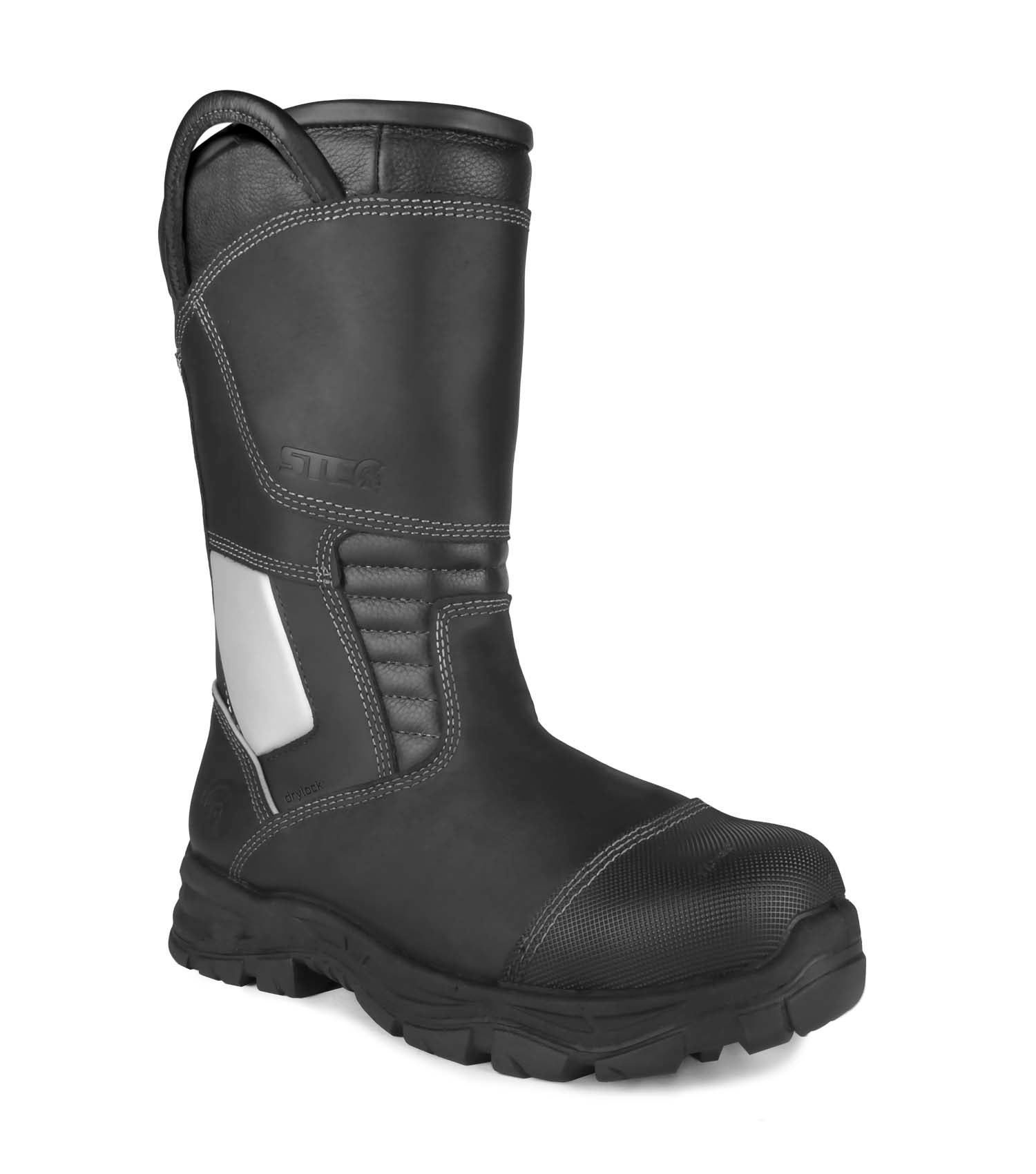 Warrior, Noir | Bottes de pompiers NFPA en cuir