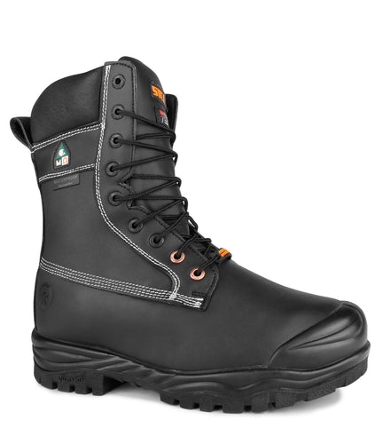 Kimberlite, Black | 9" Leather Work Boots | Internal Metguard | 200 g Thinsulate Insulation