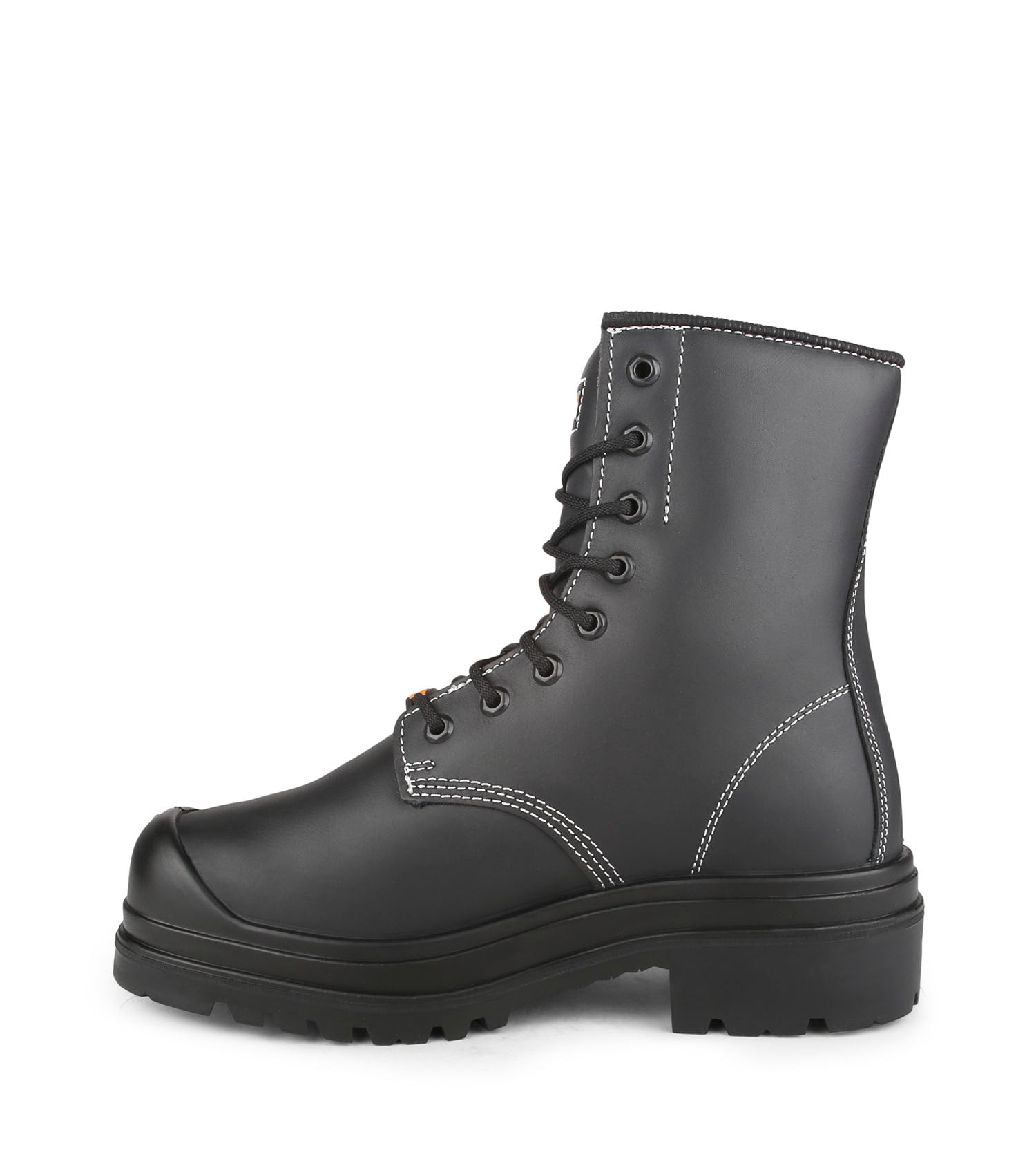 Metpro, Noir | Bottes de travail 8'' en cuir | Protection métatarsienn