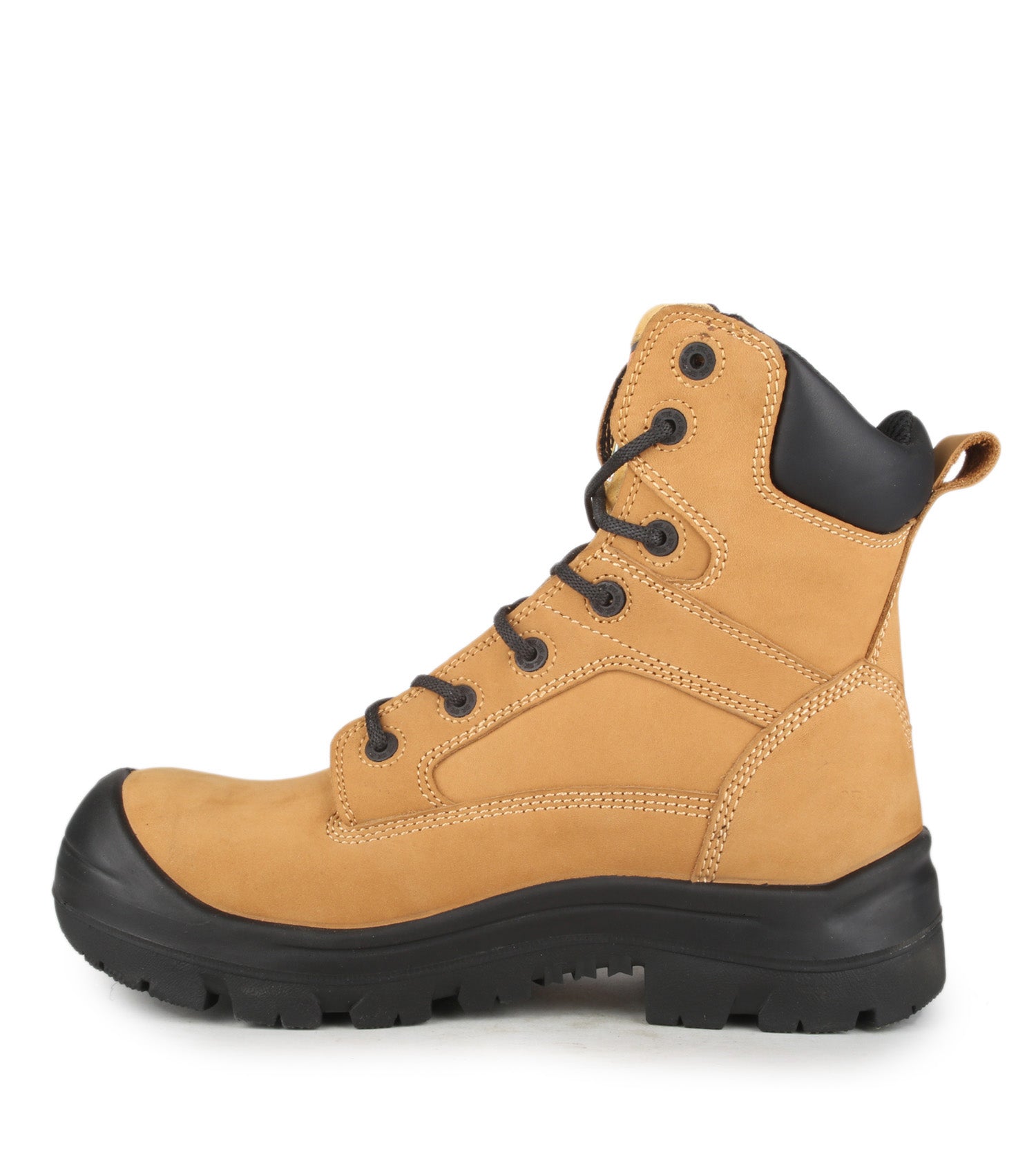 Canuck, Tan | Waterproof Nubuck leather 8" Work Boots | With Vibram