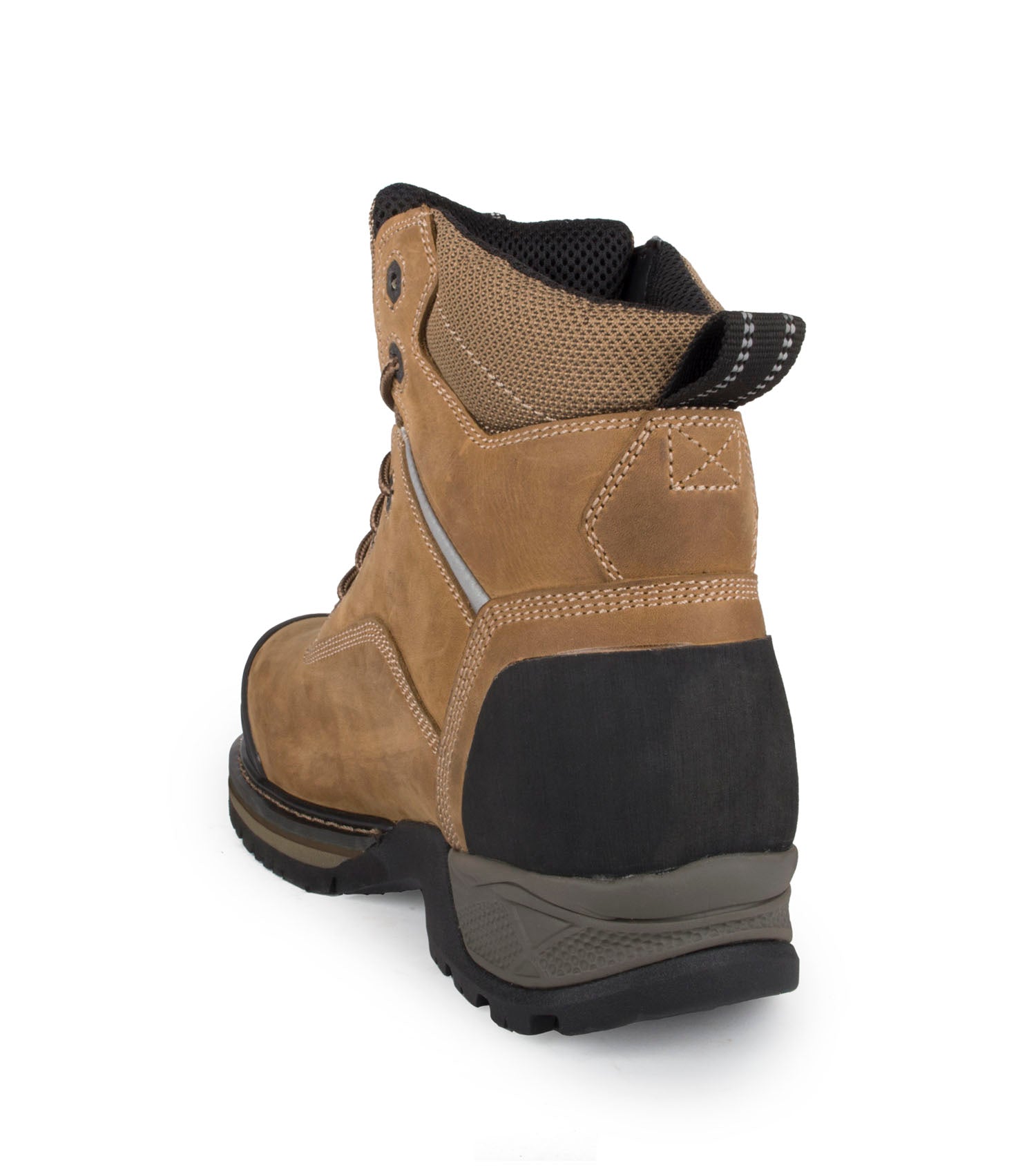 Outlaw, Brun | Bottes de travail 6'' en cuir | Membrane Imperméable