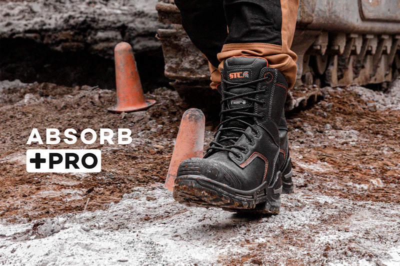 Blade8, Black | 8” Waterproof Leather Work Boots | Vibram Megarip Pro