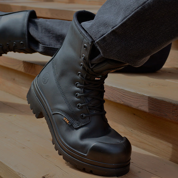 Air Tag ZSTEP Grade A Nubuck Leather Steel Toe TPU Outsole Safety