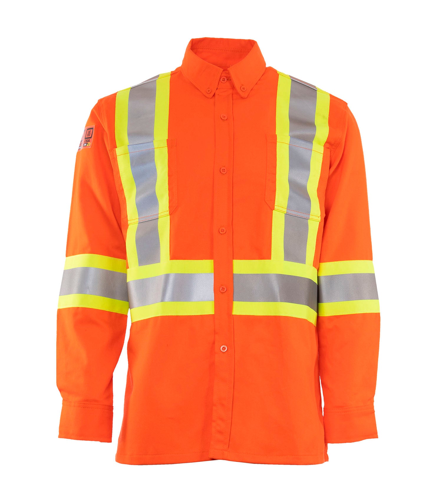 Cover Free-Top, Orange | High-visibility Fire Retardant Shirt