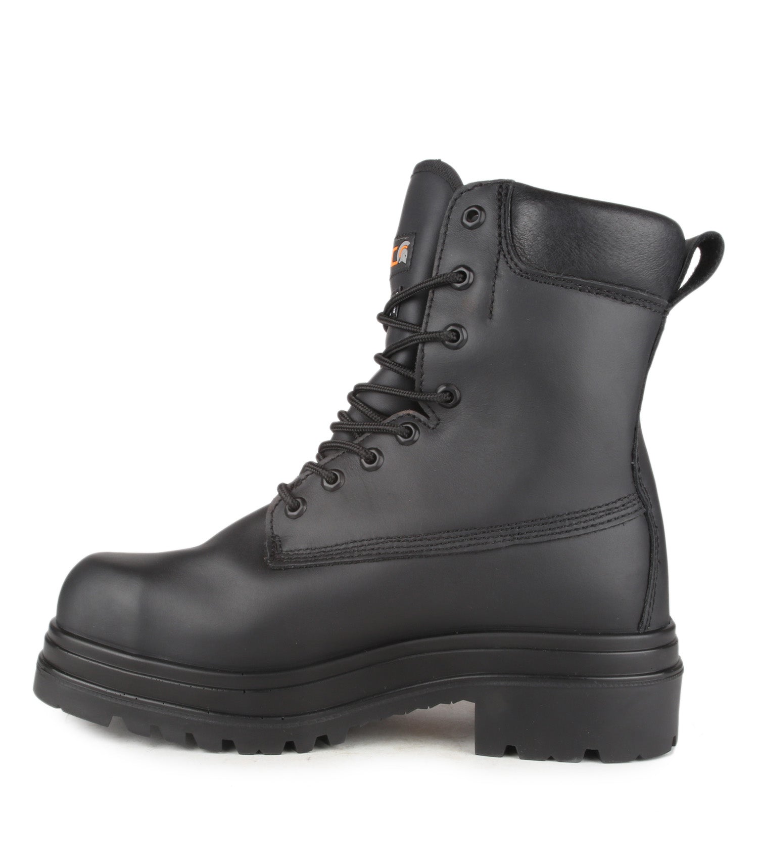 Alertz, Black | 8" Work Boots with Removable Zip Kit | Vibram TC4+