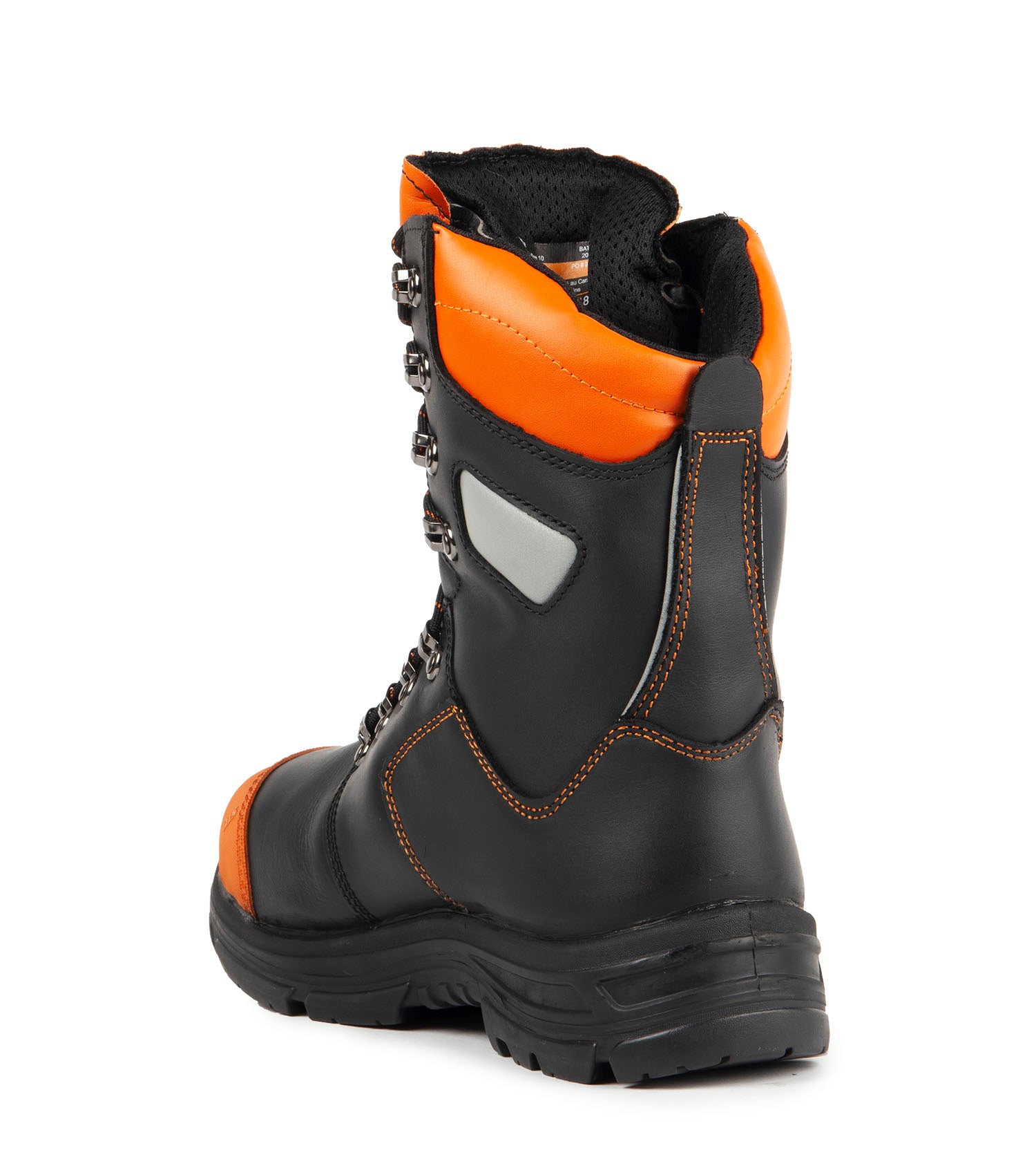 Battler, Orange | Bottes 8’’ de bûcheron | Protection scie à chaîne