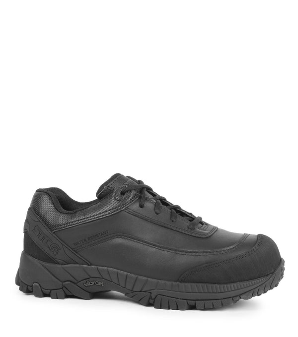 Bruce, Black | Athletic Leather Work Shoes | Vibram TC4+ Outsole