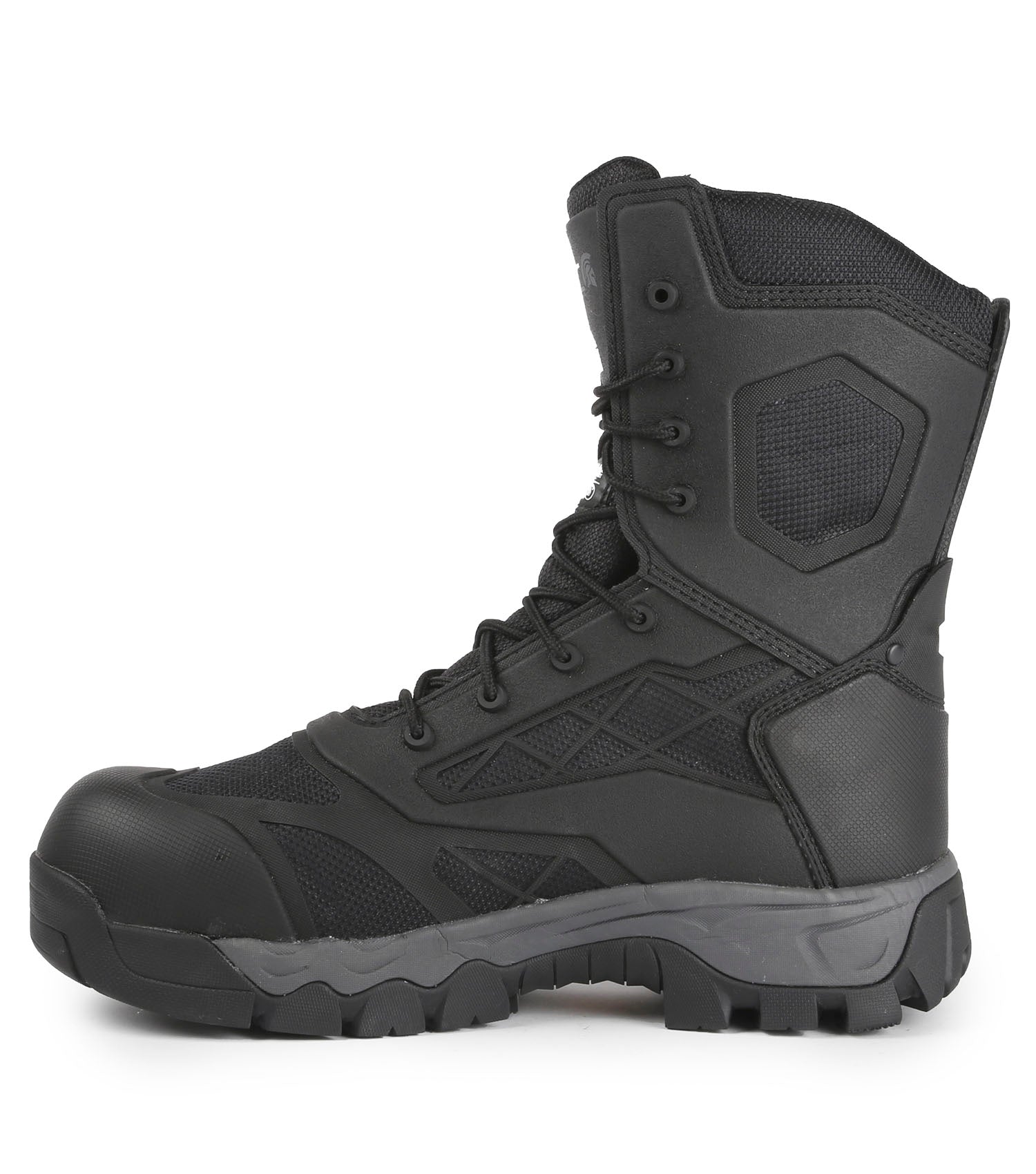 Stealth, Black | 8” Waterproof Work Boots | TC4+ Vibram Outsole