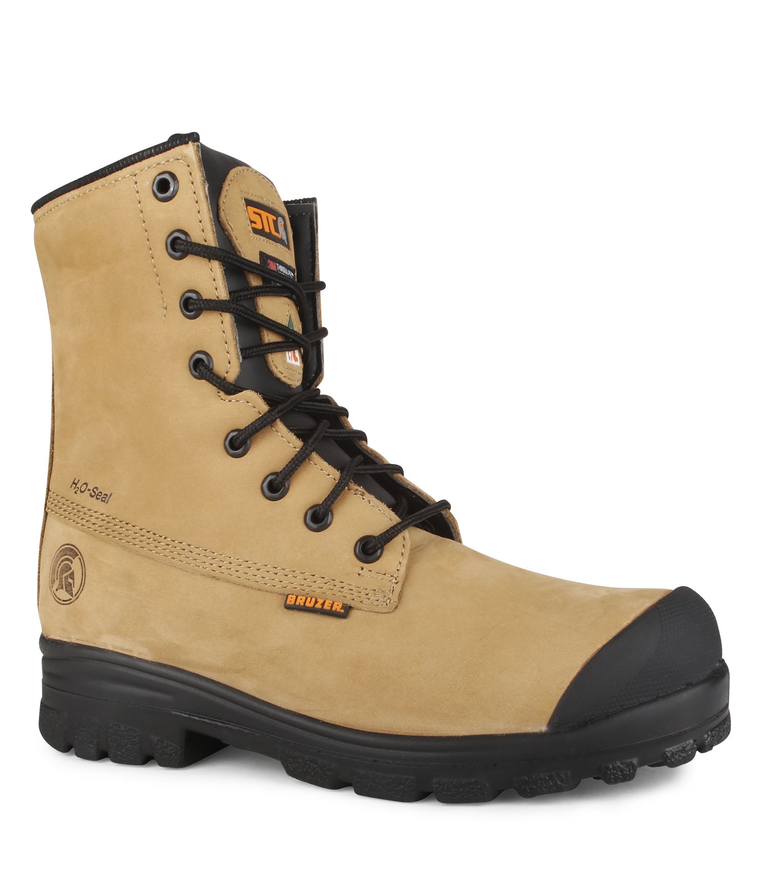 Acrobat, Tan | 8"  Nubuck Work Boots | 200 g Thinsulate Insulation