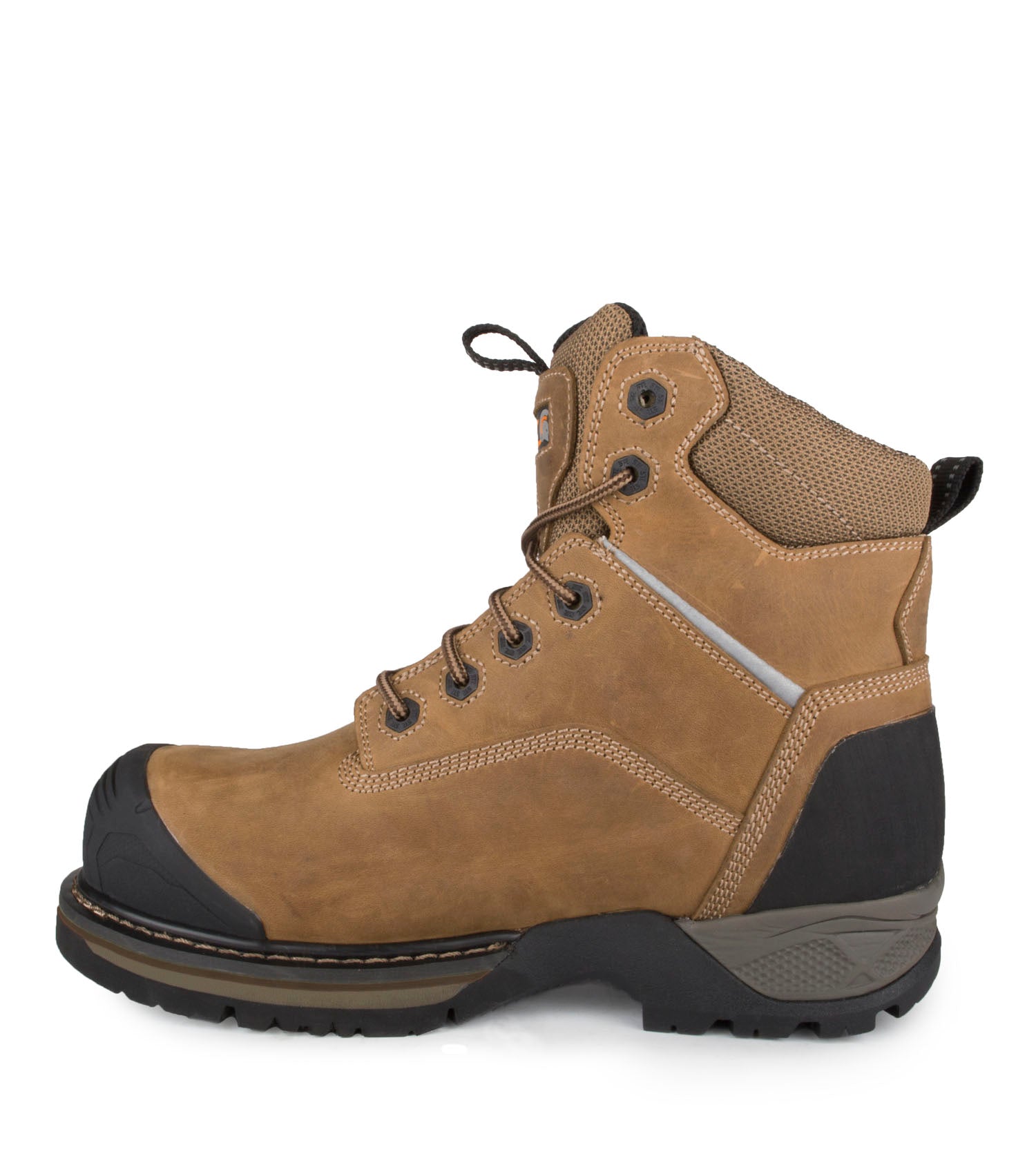 Outlaw, Brun | Bottes de travail 6'' en cuir | Membrane Imperméable