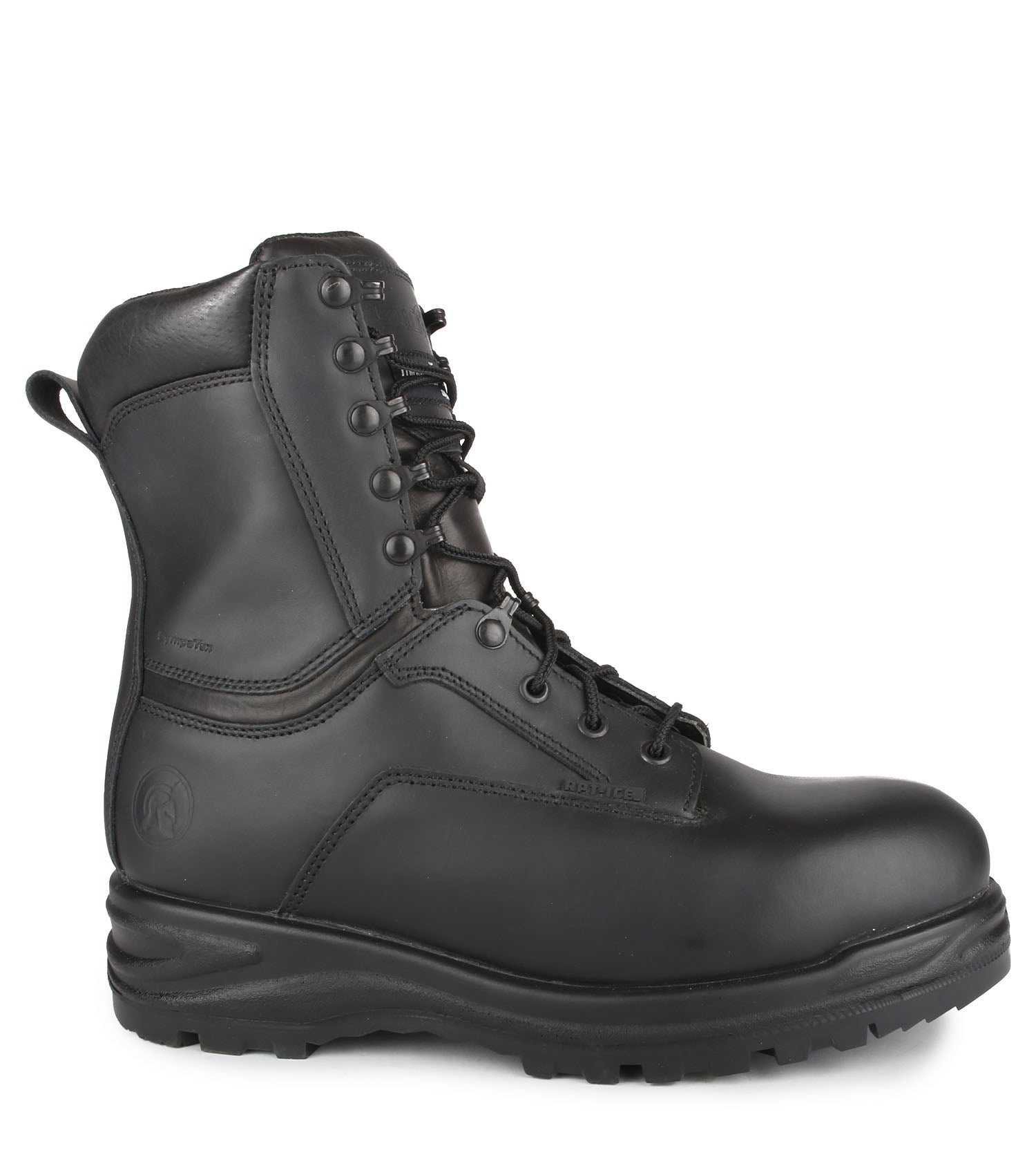 ER, Noir | Bottes tactiques 8" isolées 600 g |semelle 4Grip4Ice