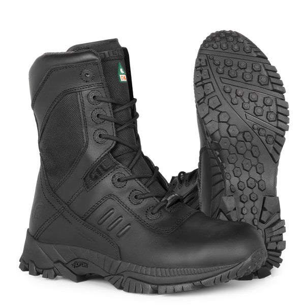 Crosstech Gore-Tex Vibram Black Leather Military Combat Boots Mens‎ Size 8.5 Gortex Boots- CF - USED – Ecotrex main image 3