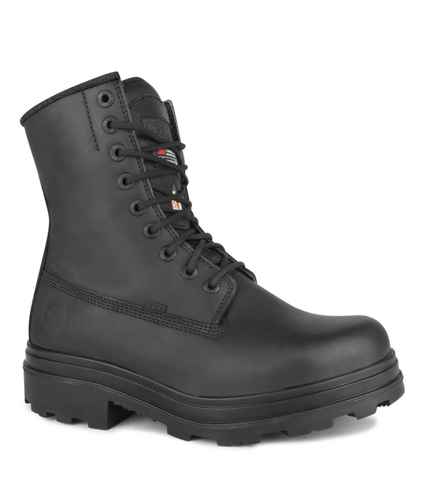 Blitz, Black | 8" Leather Work Boots | Vibram TC4+