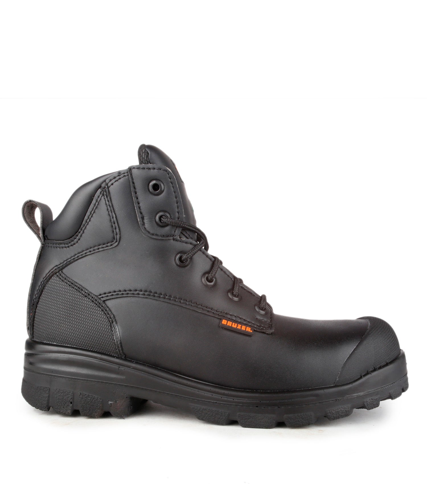 Trump, Black | 6” Vegan Microfiber Work Boots