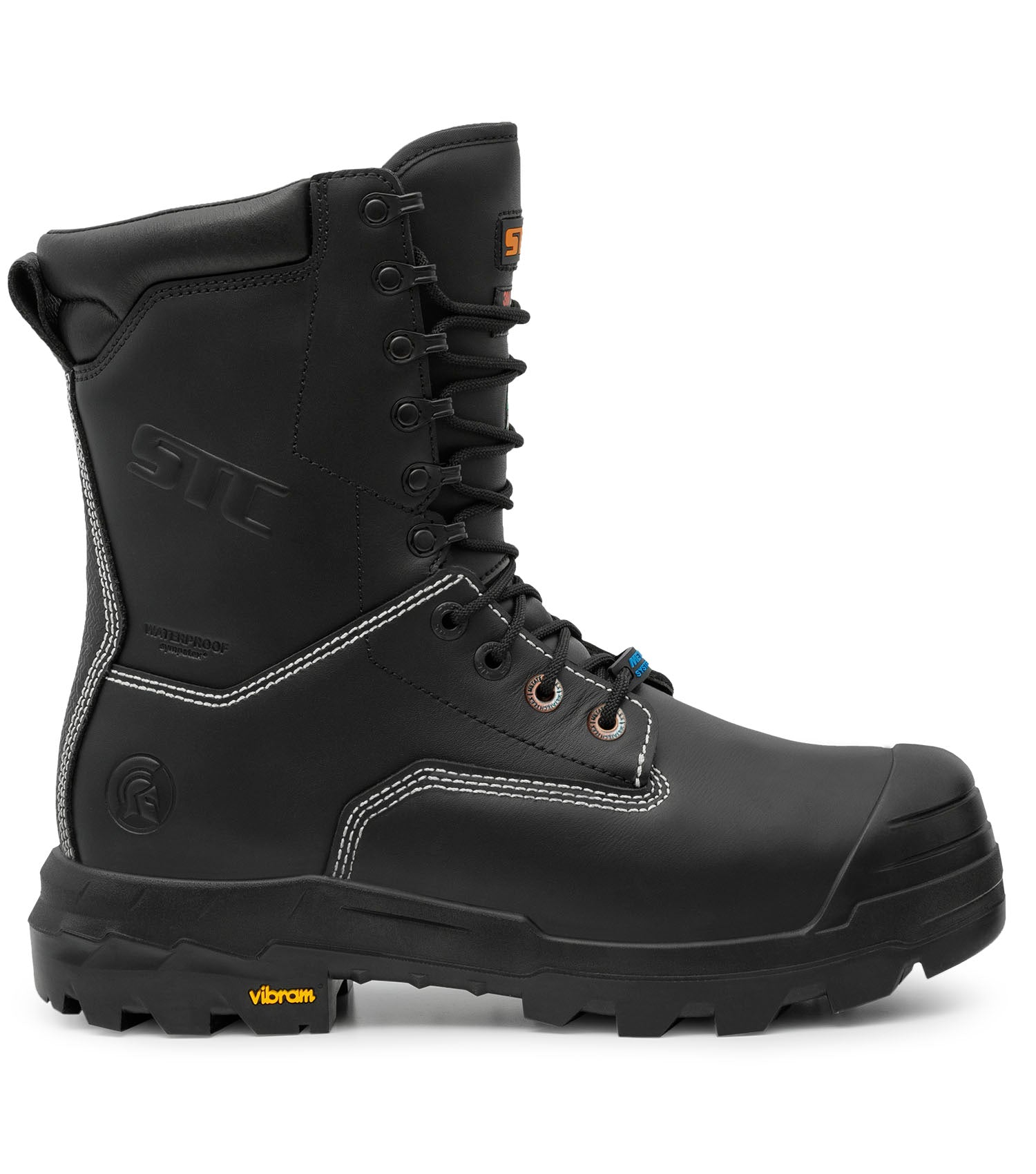 Hardrock Flex, Noir | Botte de travail 10'' cuir | Protection métatars