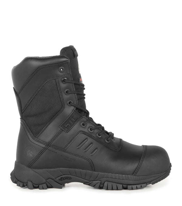 Tactik BT, Black | 8" Waterproof CSA Tactical Boots | with Bumper toe