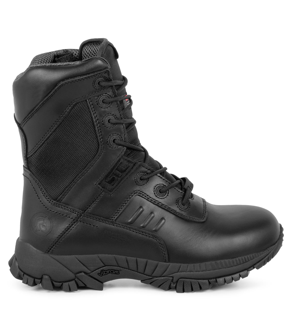 Tactik Soft Toe 200, Noir | Bottes tactiques 8" imperméables | 200g