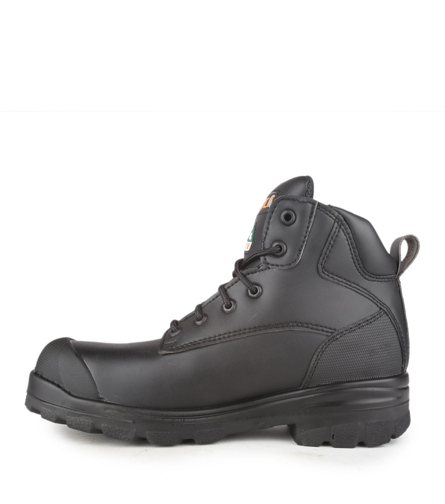 Trump, Black | 6” Vegan Microfiber Work Boots