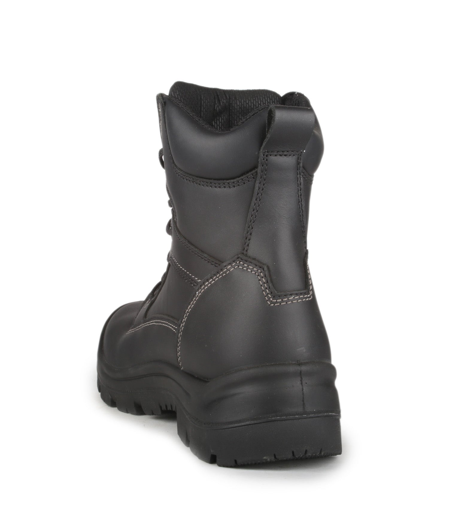 Morgan, Noir | Bottes de travail 8'' en cuir | Semelle Vibram TC4+