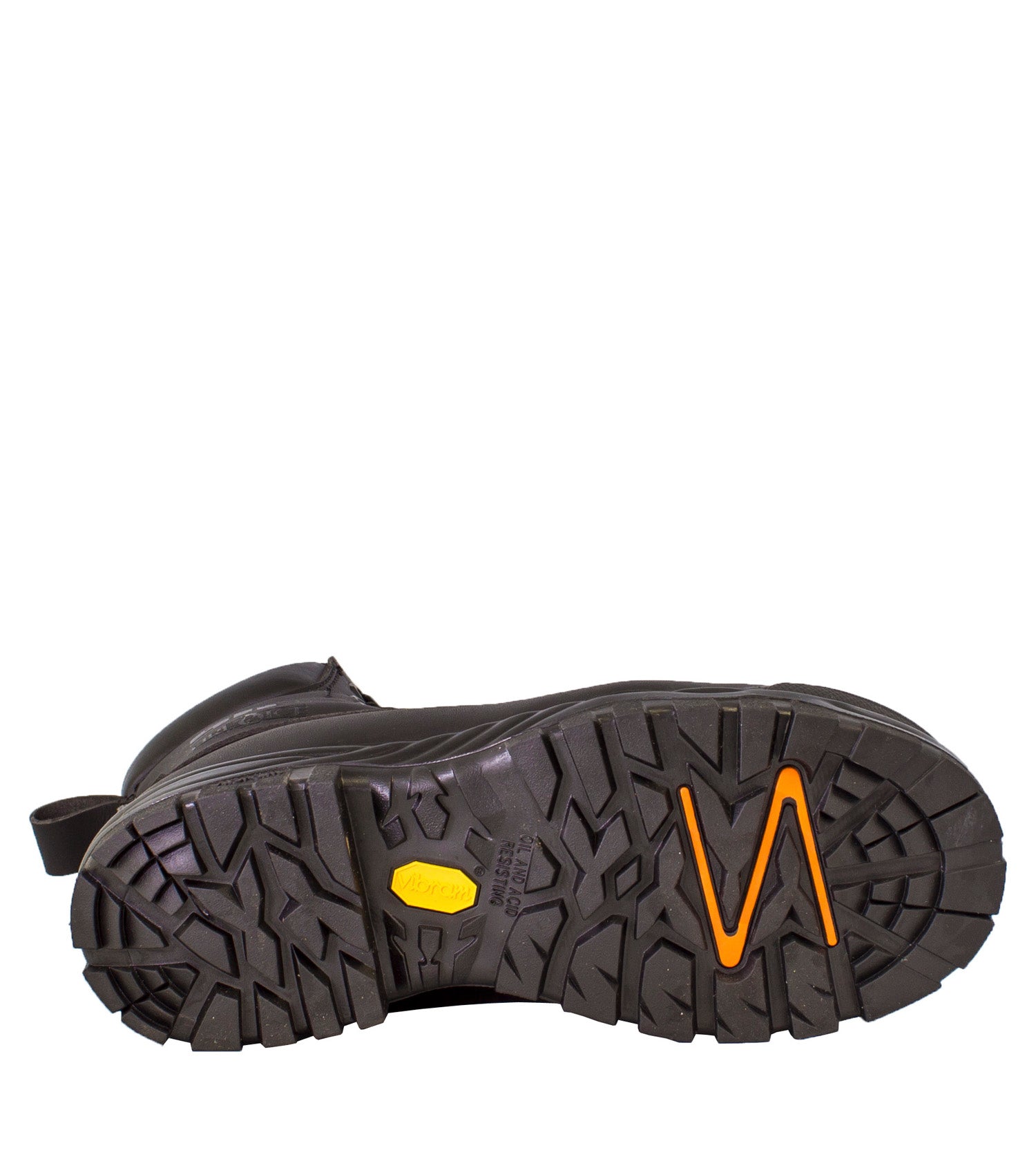 Larch, Black | 9" Nylon Work Boots | Internal Metguard Protection