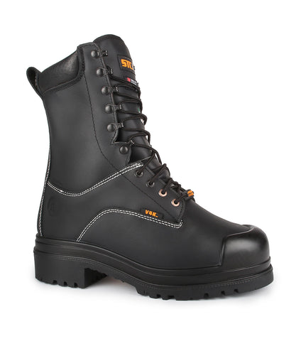 Hickory, Black | 14" Work Boots with metatarsal protection | Vibram
