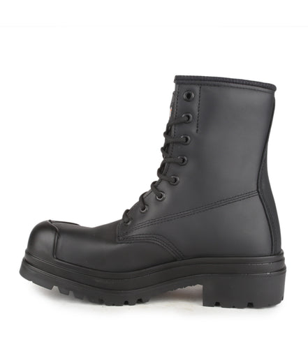 Dawson, Black | 8” Leather Work Boots | TC4+ Vibram Outsole – STC Footwear