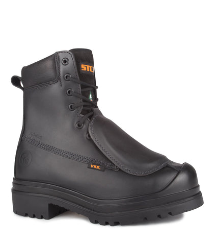 Morgan, Brown | 8" Leather Work Boots | Vibram TC4+ Outsole