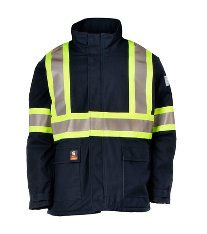 Over-View, Navy | Electric Arc Resistance Insulated Overalls